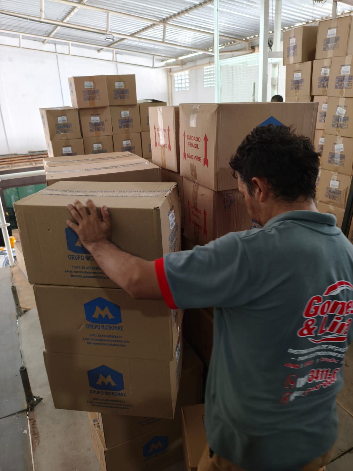Separação e conferência de pedidos